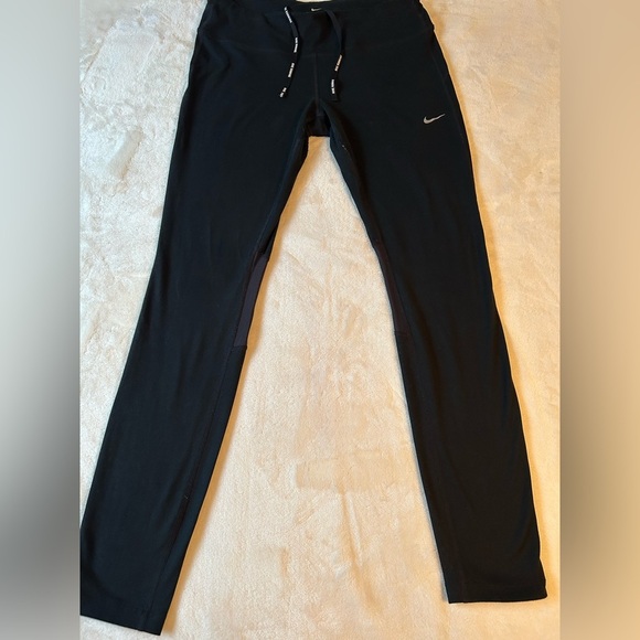 Nike Dri-FIT Black Training Leggings - Picture 1 of 6